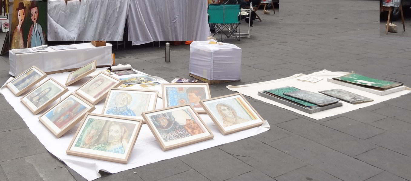 Mon stand pali devant la couleur