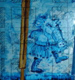 vers l'expo Gare du sud Face nord Baz art