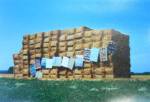 remake de 500 tonne de paille pour treize tableau