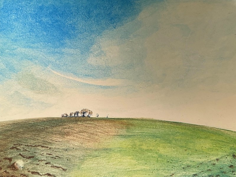 Pastel huile de citronnelle