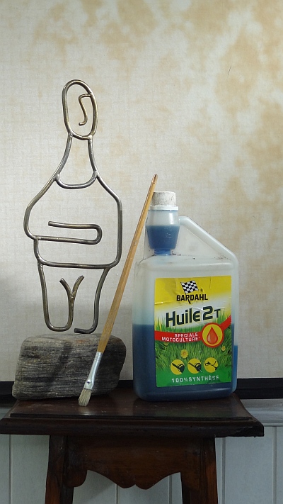 Nature morte à l'huile 2 trmps