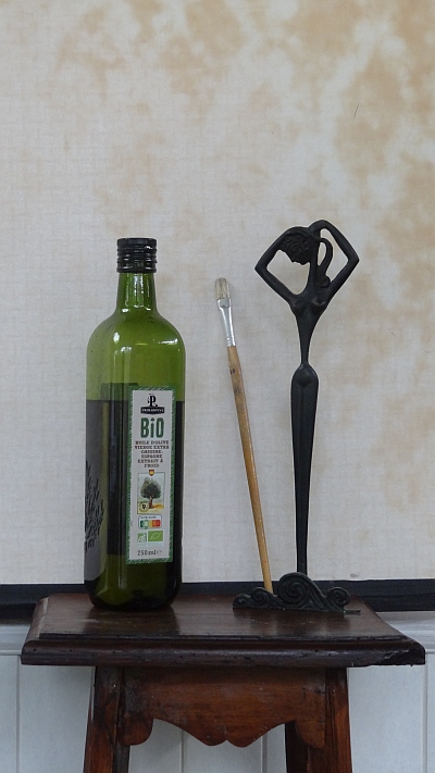 Nature morte à l'huile d'olive